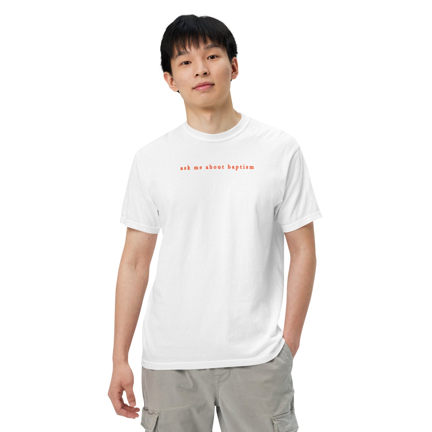 "Have You Been Baptized in Jesus Name" T-Shirt (white)